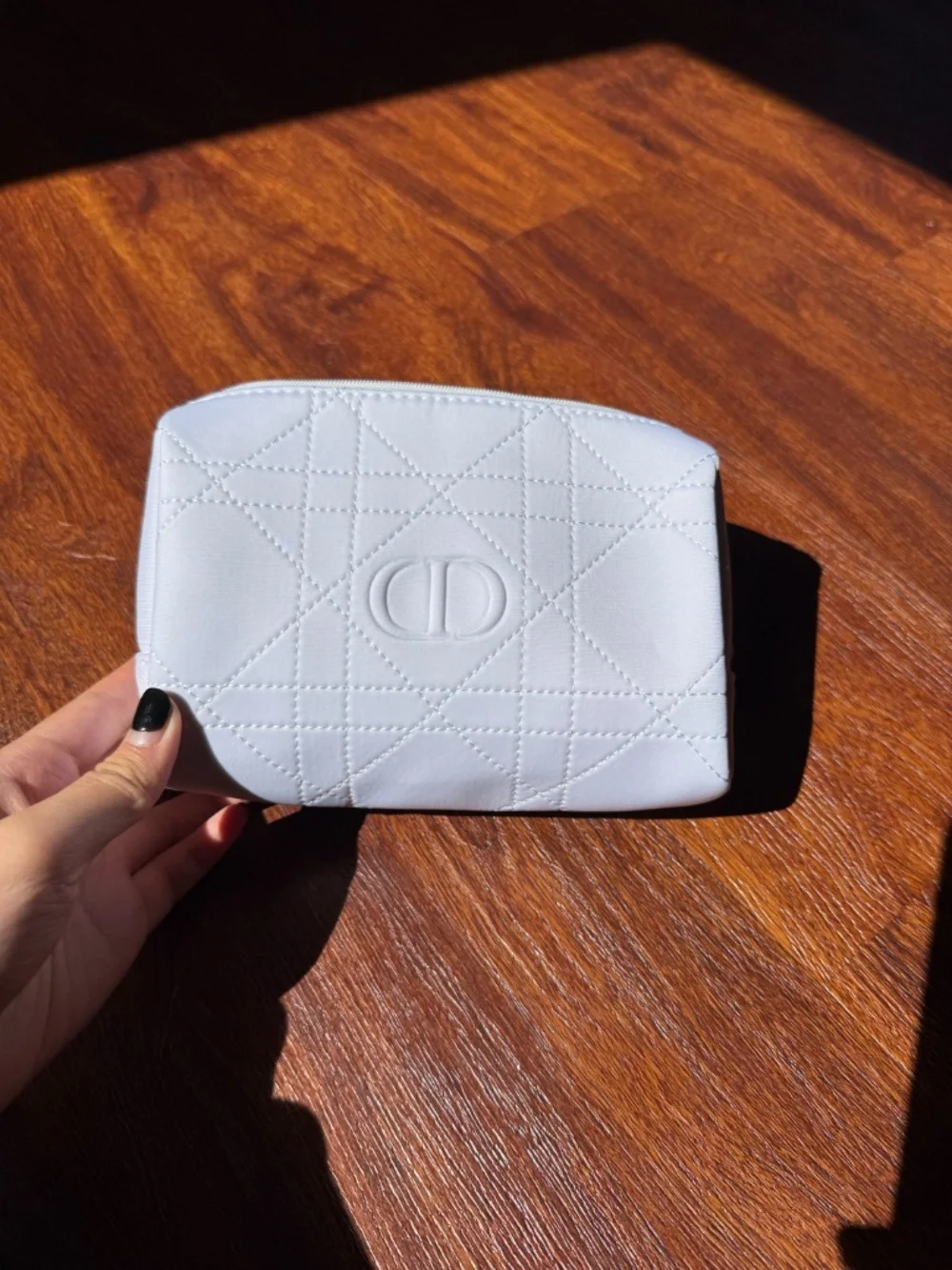 Dior Velvet Makeup Bag